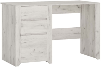 Schreibtisch Adina / Angel , Holzwerkstoff , Holzfarben , 119 x 77 x 60 cm