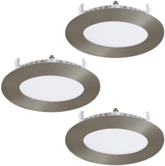 EGLO Deckenleuchte LED Deckenlampe Einbauleuchten Unterputz Strahler rund 34013
