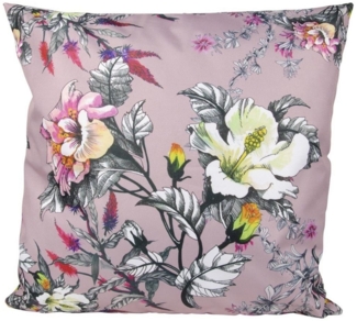 Lesli Living Dekokissen 2 Stück Deko Kissen Loungekissen Gartenkissen FLORA