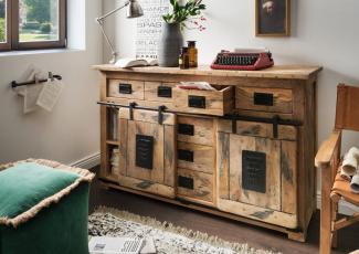 Vintage Sideboard Florenz - 150 cm - Mangoholz