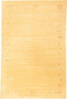 Morgenland Gabbeh Teppich - Indus - Fenth - rechteckig - 140 x 70 - Gold