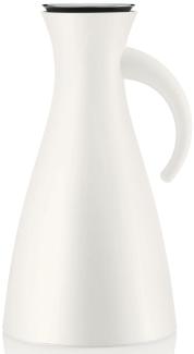 Eva Solo Isolierkanne, Kaffeekanne, Thermokanne, Teekanne, Glas/Kunstoff/Edelstahl, Weiß, 1 L, 502911