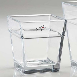 Sandra Rich Blumentopf Glastopf QUATTRO von Sandra Rich