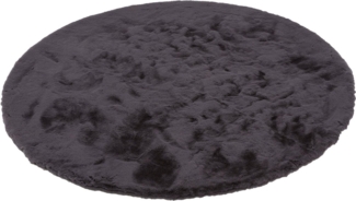 SCHÖNER WOHNEN-Kollektion Fellteppich Tender, rund, Höhe: 26 mm, besonders weich durch Microfaser, Kunstfell, waschbar, Wohnzimmer