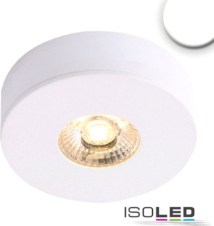 ISOLED LED Ein- und Unterbauleuchte MiniAMP weiß, 3W, 24V DC, neutralweiß, dimmbar