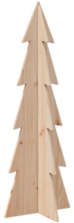 vidaXL Weihnachtsbaum zum Schmücken 112 cm Massivholz Kiefer 858171