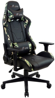 Chefsessel mcRacing N-Serie / mcRacing N-Serie Chefsessel N51 , Kunstleder , Schwarz , 71 x 125 x 69 cm