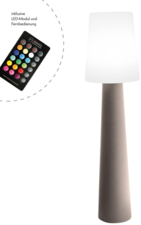 Stehleuchte LED No. 1, 160 cm (sand RGB )