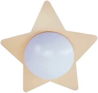 Deckenschale Stern, Peach Fuzz