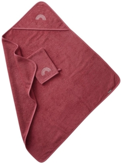 vertbaudet Kapuzenhandtuch Baby Kapuzenbadetuch & Waschhandschuh