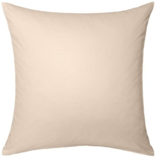 Lorena Kissenbezüge Classic Mako Satin uni Baumwolle