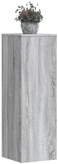 vidaXL Pflanzenständer 2 Stk. Grau Sonoma 33x33x100 cm Holzwerkstoff 3307887