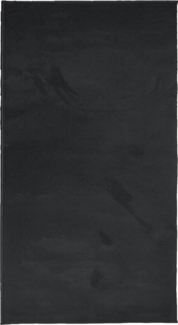 vidaXL Teppich OVIEDO Kurzflor Schwarz 60x110 cm 375550