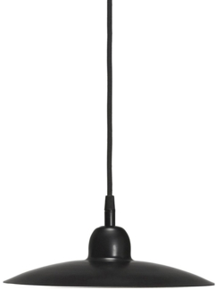 PR Home 1432803 Pendelleuchte Como 1-flammig Schwarz 28cm E27
