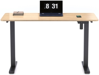 Schreibtisch 300.001760 , Schwarz, Holzfarben , 120 x 73 x 60 cm