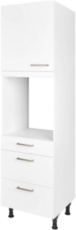 nobilia® Backofenumbauschrank "Touch", Ausrichtung wählbar, mit Schublade und zwei Auszügen und einer Tür, vormontiert, Breite/Höhe: 60/216,6 cm