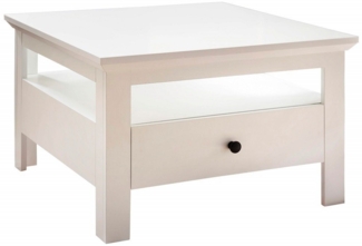 Trendteam 'Baxter' Couchtisch, Holz weiß, 70 x 45 x 70 cm