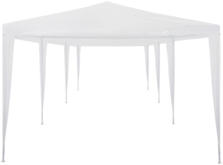 vidaXL Partyzelt 3x9 m PE Weiß 45080