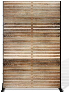 GarveeMore Paravent Metall Privatsphäre Bildschirm im Freien für Garten, Deck, Balkon