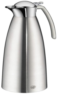 Alfi Isolierkanne Gusto, TT Kanne, Edelstahl Kaffeekanne, matt doppelwandig 1L, 3527205100