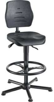 meychair Drehstuhl 1086 W15-25-H-PU-FR7 XXL 250kg schwarz