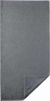 Madison Duschtuch 70x140cm grau 500g/m² 100% Baumwolle