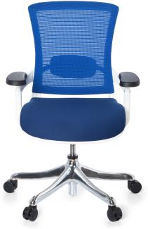 hjh OFFICE High End Bürostuhl SKATE STYLE Stoff Blau