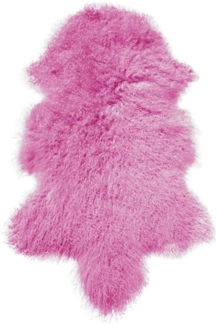 Lammfell Tibet Farbe: Pink | Größe: 90-100