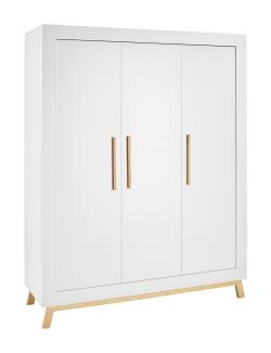 Schardt Kinderkleiderschrank Miami White