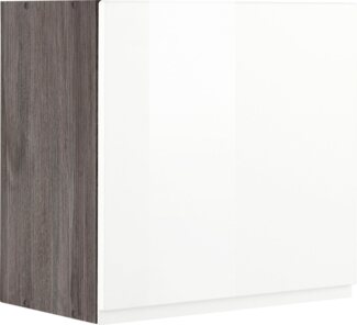 KOCHSTATION Hängeschrank KS-Virginia 57 cm hoch, 60 cm breit, 1 Tür, Einlegeboden, hochwertige MDF-Fronten