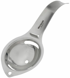 WESTMARK Eiertrenner Länge: 16,7 cm, Silber, Eidottertrenner/Eiweißabscheider