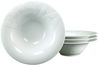 Gourmet Weiss, Pastateller 27 cm 4-tlg (mo)