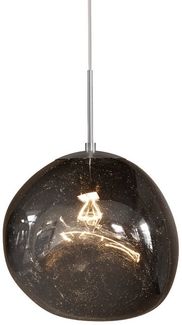 riess-ambiente Hängeleuchte LIQUID DIAMOND 20cm smoke – Kugelleuchte aus Glas & Metall, keine besonderen Funktionen, ohne Leuchtmittel, moderne Pendelleuchte, rundes Design, für Esszimmer oder Wohnzimmer