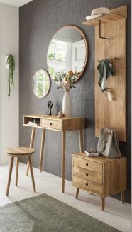 Garderobe Agra in Eiche massiv geölt Set 6-teilig 140 cm