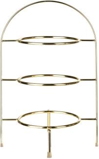 Etagere 3-stufig für Dessertteller, gold à table ASA Selection Etagere