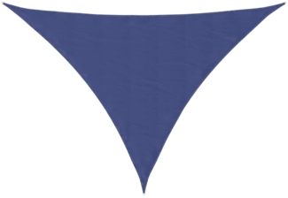 vidaXL Sonnensegel Blau 7x5x5 m 100% Polyester Oxford 42002286