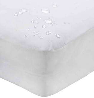 Matratzenschoner Gardinenbox, Wasserdichte Atmungsaktive Hygienische Anti-Milben