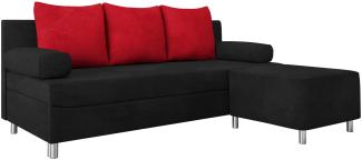 Schlafsofa Dover, Farbe: Alova 04 + Alova 46