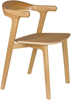 Esszimmerstuhl Northwood aus Eiche | Japanisches Design von Zuiver