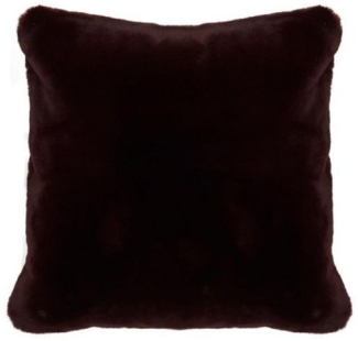 Riviera Maison Kissenhülle Faux Fur Dark Red (50x50 cm) 459960