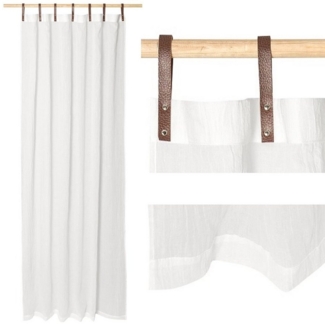 MAGMA Schlaufenschal Evi 2er Set weiß ca. 135 x 245 cm