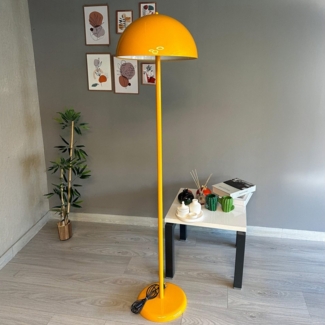 Bamyum Stehlampe Moderne Stehlampe aus Metall mit E27, verstellbarer Lampenschirm, ohne Leuchtmittel