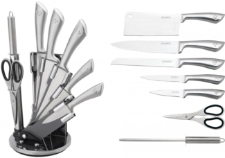 Messer Kochmesser Messerständer Messerset 8-tlg. Royalty Line silber RL-KSS600