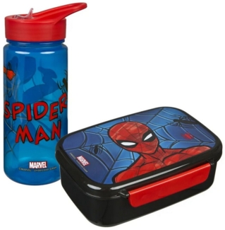 Spiderman Set – Lunchpaket und Wasserflasche für kleine Superhelden