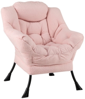 COSTWAY Relaxsessel (1-St), Ohrensessel gepolstert, 150kg belastbar