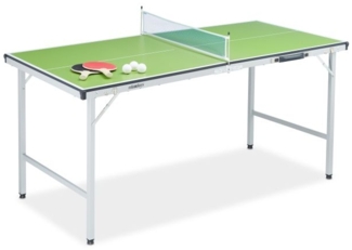 Grüne Tischtennisplatte mit Zubehör 10039448
