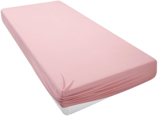 my home Spannbettlaken BLACKBERRY, Jersey, Gummizug: rundum, (1 Stück), 100% Baumwolle, Matratzen bis 28 cm Höhe, Bettlaken, Spannbetttuch