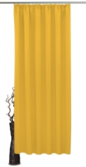 VHG Verdunkelungsvorhang Leon, Kräuselband (1 St), verdunkelnd, Polyester, Raumverdunklung