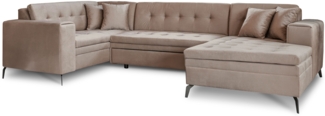 Eltap Montez Ecksofa (Nube 20) Seite rechte, Beige, 180 x 93 x 340 cm