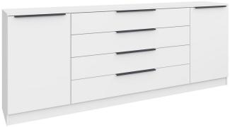 borchardt Möbel Sideboard Vaia, Breite 200cm, 4 Schubkästen